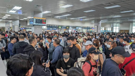金門連2天濃霧影響航班　逾千旅客滯留待返台