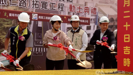 瀝青缺料　台南優先執行具危險性道路工程