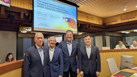 談台灣關係法47週年  李大維：台美關係遠勝從前