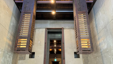 台中潭子農會百年穀倉  展現防潮防鼠建築技術