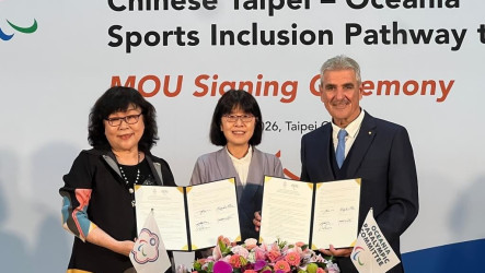 中華帕總攜手大洋洲帕委會　落實體育外交