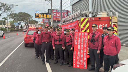 大甲媽遶境　彰化消防局聯合稽查強化爆竹管理
