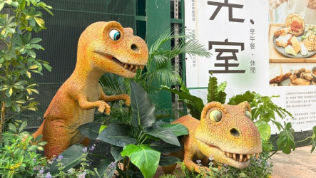壽山動物園推恐龍時光探險　壽Q家族人氣票選開跑