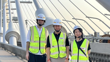 札哈．哈蒂設計團隊登淡江大橋 盛讚還原度近百分百