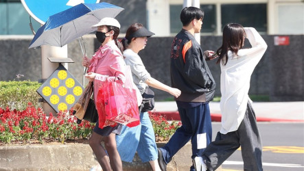 吳德榮：白天晴朗炎熱中南部熱如夏 高溫飆36度