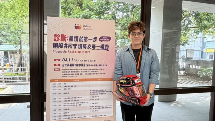 血友病友追夢賽道  運動與預防性治療翻轉人生