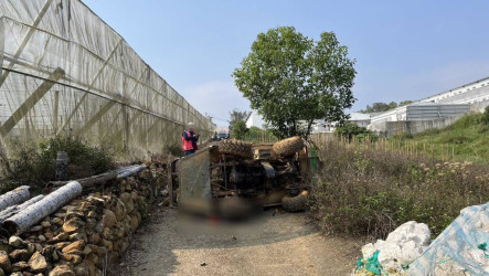 南投埔里噴藥車翻覆 50歲印尼移工被壓傷不治