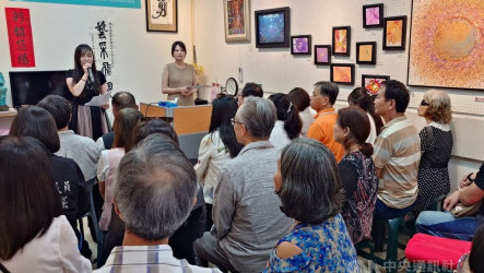 放下屠刀成畫家  曹芷綾個展光影交織「悸動」