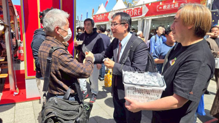 日本台灣祭推台南主題　黃偉哲現身行銷農特產