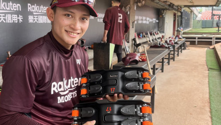 中職球員風行日本輔助器材　馬傑森體驗就敲首轟