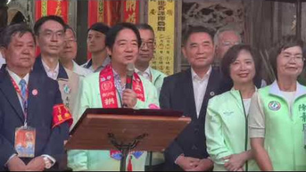 白沙屯媽祖進香在即　賴總統淨轎恭送為台灣祈福