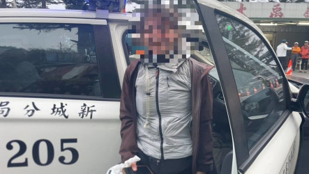 英籍網紅挑戰單車環島  合歡山區失溫員警及時救援