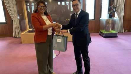 外交部午宴貝里斯教育部次長　盼深化夥伴關係