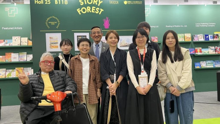 波隆那童書展台灣館開幕　以故事森林展現創作能量