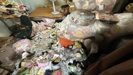 台南某民宅堆滿漫畫雜物　2天清出2.5噸垃圾