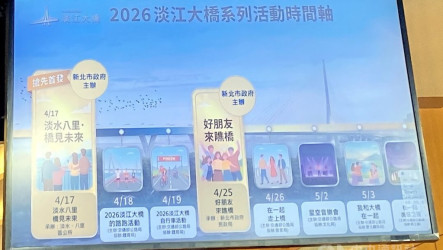 淡江大橋17日工程參訪　民政局：未報名也可上橋