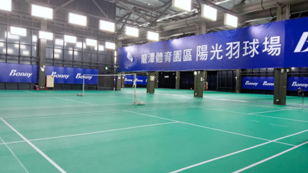 桃園龍潭體育園區亮點羽球場啟用　免費體驗至24日