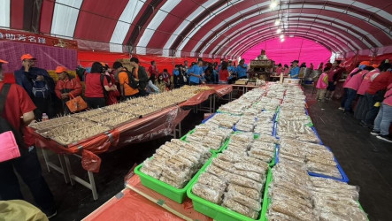 「媽祖請客」廣結善緣　吃飯擔進化超狂點心站