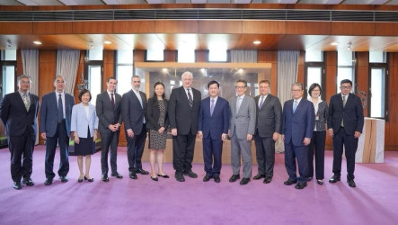 林佳龍接見美智庫CSIS　促攜手構建非紅供應鏈