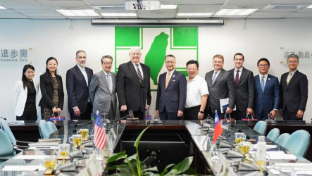 徐國勇會見美CSIS訪團　憂在野附和中方延宕軍購預算