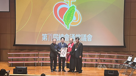 賴總統：長老教會深耕各地　盼攜手強化防災韌性