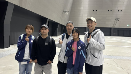 13歲滑板女孩林逸凡　不介意參訪沒看到亞運場地