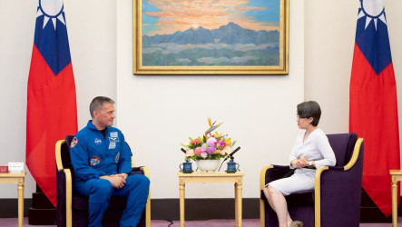 接見NASA太空人林琪兒　副總統盼人才投入太空領域