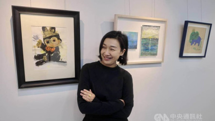 紙巾塗鴉成IP 香港藝術家個展攜A仔登台