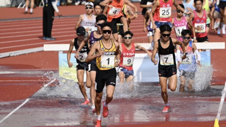 全中運連奪金牌　金門林于辛2000米障礙賽破大會