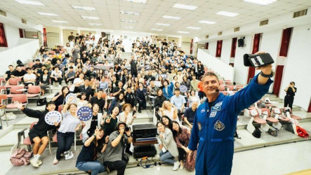 太空人林琪兒中大演講　勉學生追求興趣持續成長