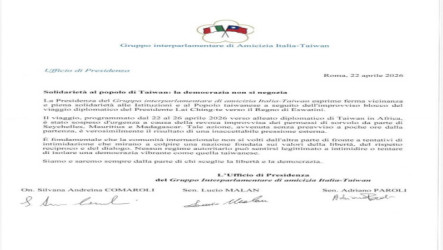 總統出訪受阻  義國會友協：專制政權不應恐嚇台灣