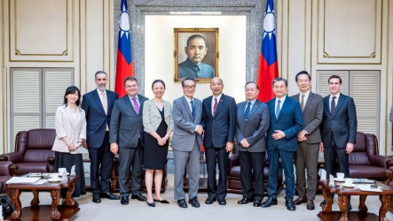 接見華府智庫　韓國瑜：將助凝聚共識推國防特別條例