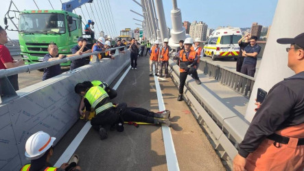 新北消防：淡江大橋救援多元路徑  確保通車安全