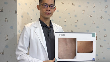 10個月大寶寶高燒4天長紅疹　醫：留意玫瑰疹纏身