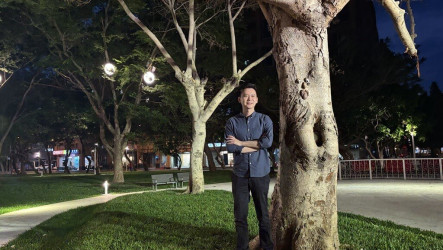 竹北打造「樹怪森林」　童趣裝置邀民眾體驗