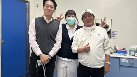 藝人雷洪腳軟跌倒　就醫發現脊椎壓迫動刀恢復良好