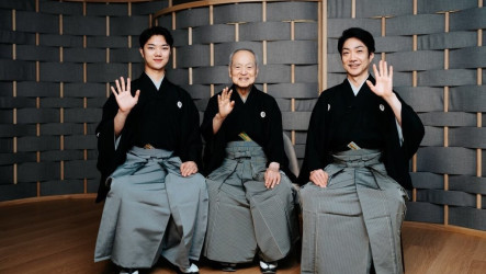 狂言國寶三代同堂　MANSAI波麗露為311大地震鎮魂