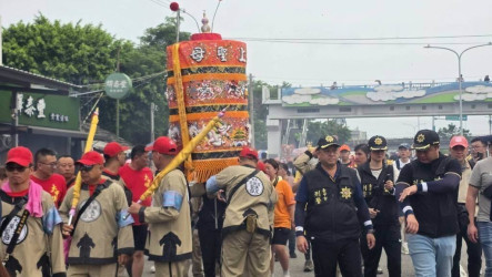 大甲媽祖25日回鑾台中　烏日警交管投入逾250人力