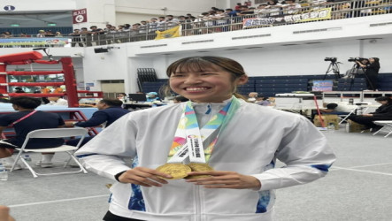 名將之女周席君全中運跨項目　獲拳擊、散打雙金