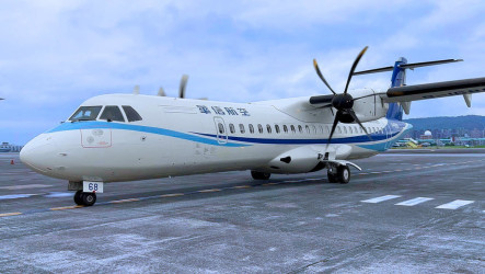 華信第13架ATR新機抵台　5/4起高雄-馬祖增班