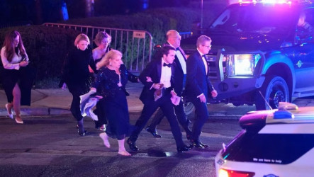 白宮記者協會晚宴疑傳槍響　川普緊急撤離現場