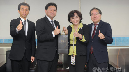 平戶市長訪中央社　盼藉鄭成功淵源推動日台交流