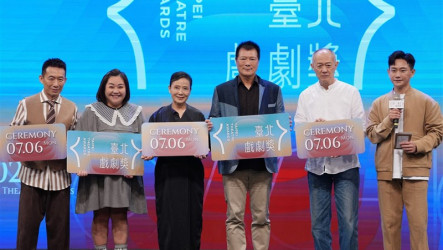 台北戲劇獎入圍名單揭曉  吳靜吉獲特別貢獻獎
