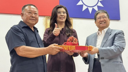 楊文科接任藍竹縣黨部主委　鄭麗文盼團結拚勝選