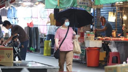 華南雲雨區影響　北部及中部山區5日防大雨