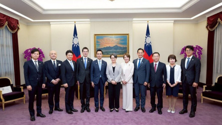 接見自民黨青年局長　副總統：台日合作應對國際變局