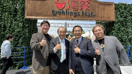 黃偉哲出席日本熊本市台灣祭　盼深化雙邊互動