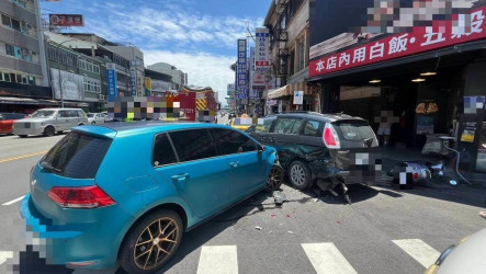 台中男子疑涉毒駕肇事撞車  警方製單舉發