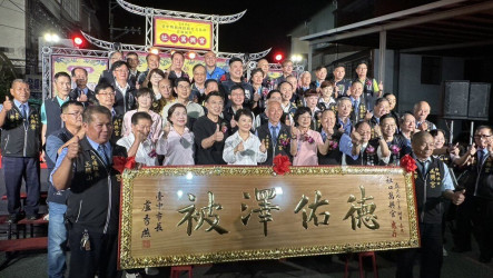 台中媽祖文化節　社口萬興宮席開逾百桌祝賀