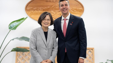 潘尼亞訪台會晤蔡英文　審視雙邊合作重申台巴邦誼